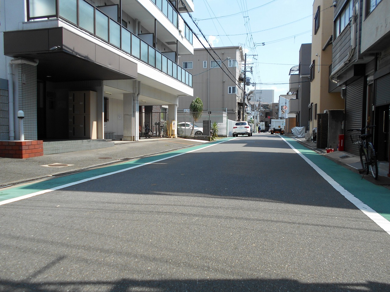 前面道路